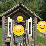 Spielen auf dem Spielplatz