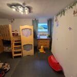 Schalfzimmer bei der Tagesmutter in Heisingen